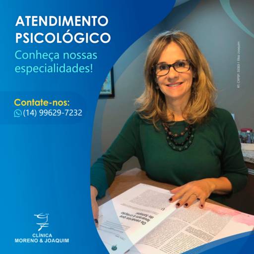 Atendimento Psicológico por Clinica Moreno & Joaquim