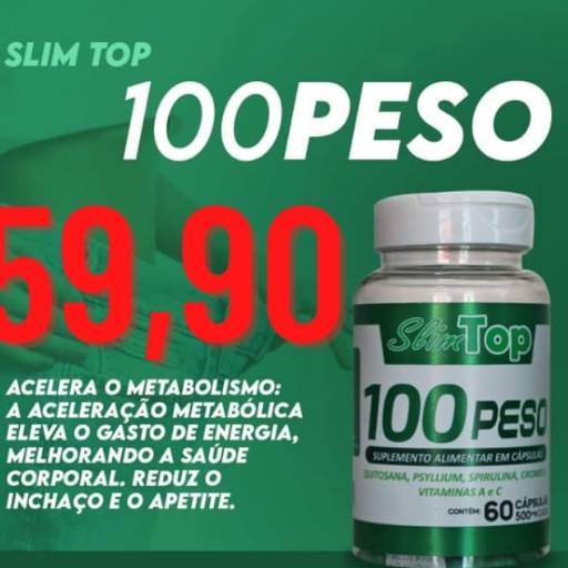 Suplemento alimentar Slim Top 100Peso
