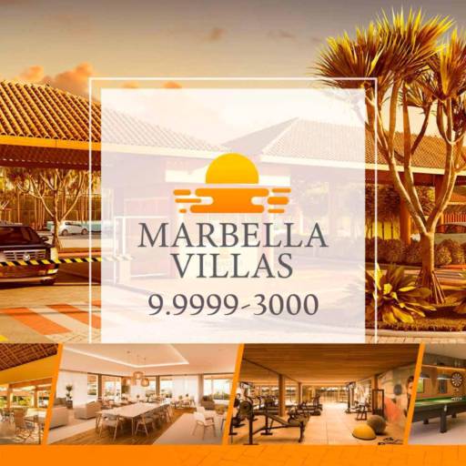 NOVO LANÇAMENTO- MARBELLAS VILLAS RESIDENCE - ARUANA
