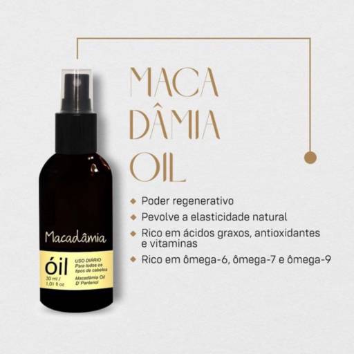 Macadâmia Oil Nuance por Conexão Plena Cosméticos 