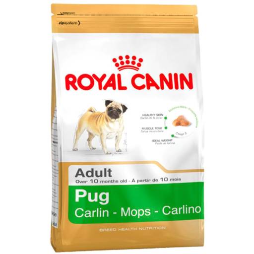 Comprar o produto de PUG ADULT ROYAL CANIN em Outros pela empresa Tem Patas em Barra Bonita, SP por Solutudo