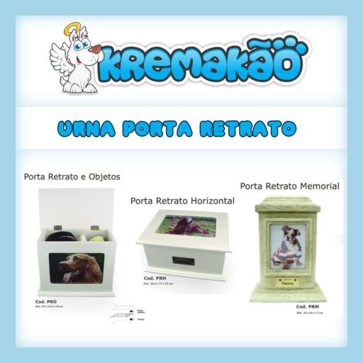 Comprar o produto de Urna Porta Retrato em Porta Retratos pela empresa Kremakão - Crematório de Pequenos Animais em Itapetininga, SP por Solutudo