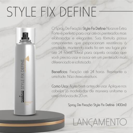 Spray Fixação 400ml - Nuance em Bauru por Conexão Plena Cosméticos 
