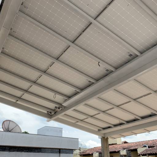 Instalação de carport solar por Powersun Soluções