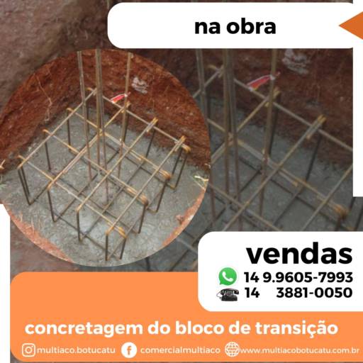 Bloco de Transição ou Sapata