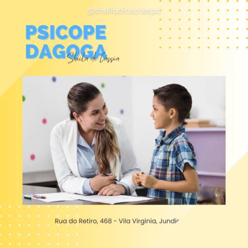 Comprar o produto de Psiopedagoga em Psicopedagogia pela empresa Sheila de Cássia Dias - Psicopedagoga em Jundiaí, SP por Solutudo