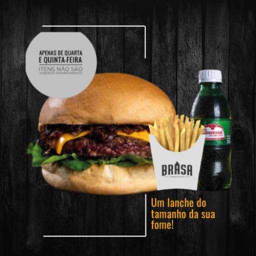 Combo Caramelizado por Brasa Hamburgueria Artesanal 