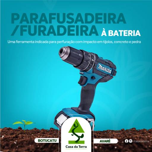 Comprar o produto de Parafusadeira em Produtos Agropecuários pela empresa Casa da Terra em Botucatu, SP por Solutudo