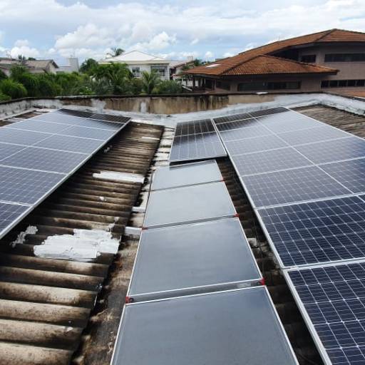Limpeza de Placa Solar por Mais Energy
