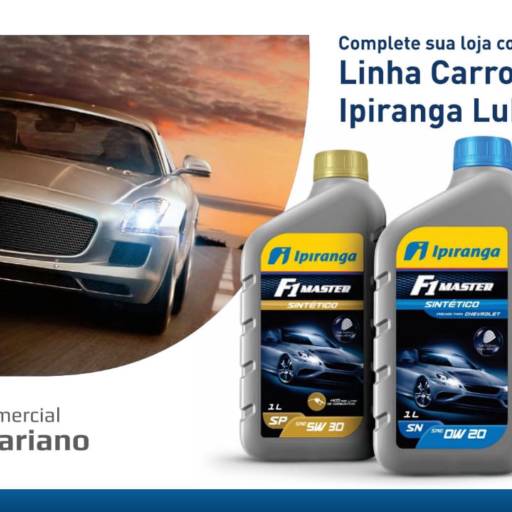 Óleo automotivo lubrificante Ipiranga