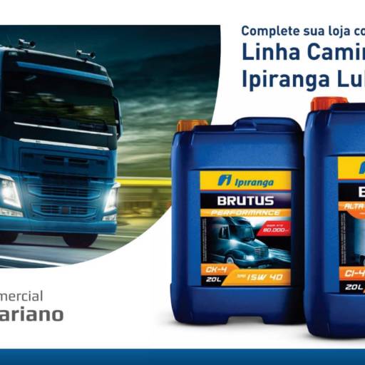 Linha de caminhão Ipiranga lubrificantes