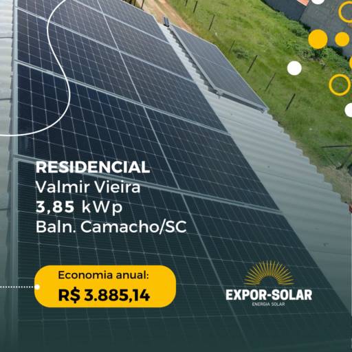 Comprar o produto de Energia Solar Residencial em Energia Solar pela empresa Expor Solar em Tubarão, SC por Solutudo