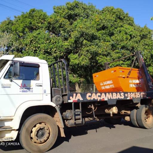 Caçambas para Resíduos Diversos em Assis, SP | J.A. Caçambas