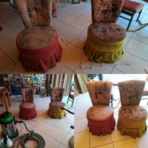 Limpeza de poltronas por Dr. Clean Joinville