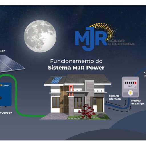 Comprar o produto de Empresa de Instalação de Energia Solar em Energia Solar pela empresa MJR Solar e Elétrica em Nova Mutum, MT por Solutudo