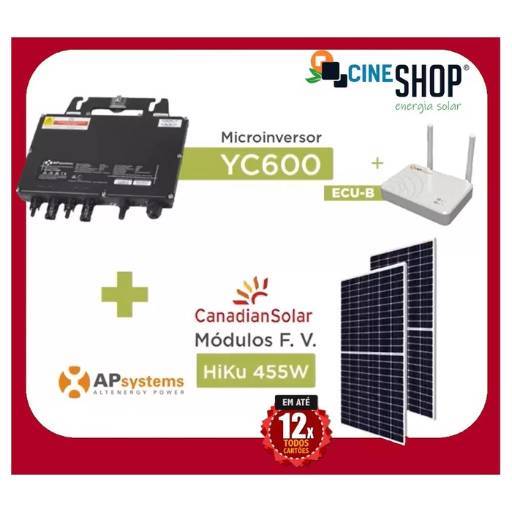 GERADOR SOLAR 135KW APSYSTEMS YC-600 em Ourinhos, SP por SOLLARES