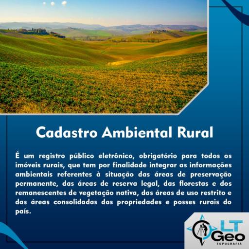 Cadastro ambiental rural por LT Geo Topografia