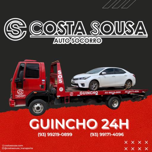 Comprar o produto de Guincho 24h em Guincho para automóveis pela empresa GUINCHO 24h - Costa Sousa Auto Socorro em Altamira, PA por Solutudo