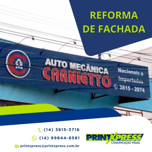 Reforma de Fachada por PrintXpress