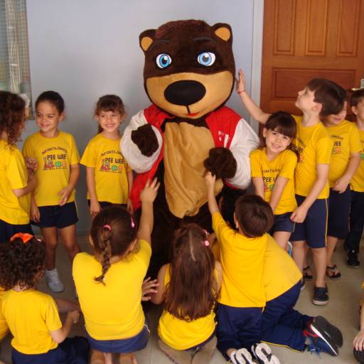 Visita do Buddy por Infantilândia Pee Wee