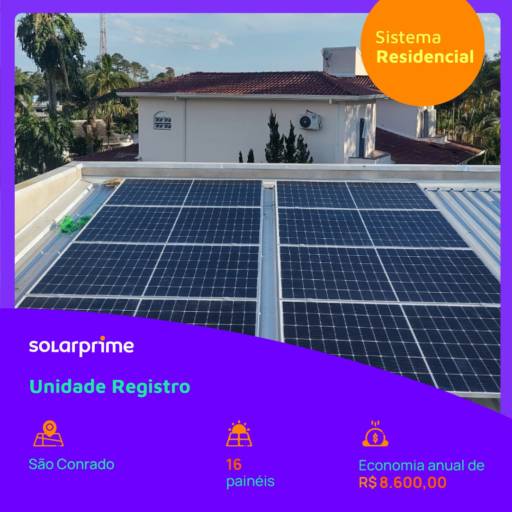 Energia Solar para Comércio por Solarprime Registro