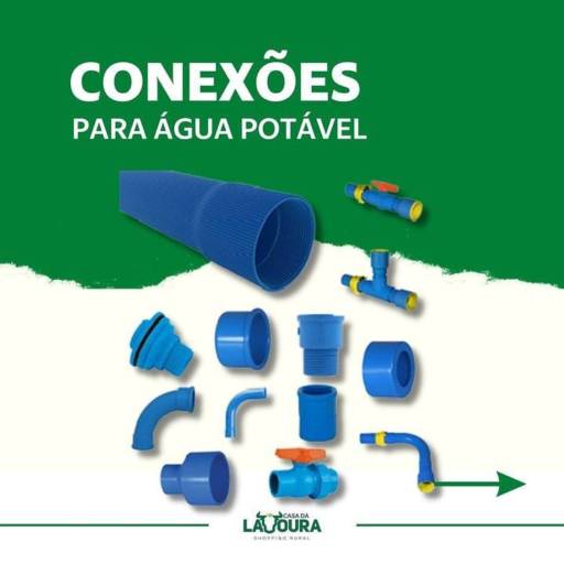 Conexões para água potável por Casa da Lavoura