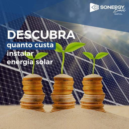 Comprar o produto de Energia Solar para Indústria em Energia Solar pela empresa Sonergy Brasil em Maringá, PR por Solutudo