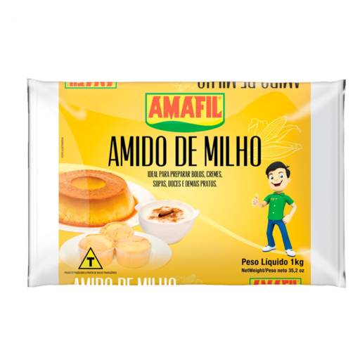 Comprar o produto de Amido de Milho Amafil  em Alimentos à Base de Milho pela empresa Comercial Della Preve em Foz do Iguaçu, PR por Solutudo