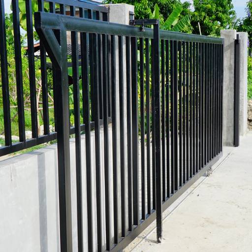 Portões Deslizante por Serralheria Trança Ferro