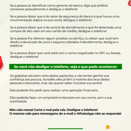 PROCON LEOPOLDINA ALERTA PARA GOLPES APLICADOS CONTRA O CONSUMIDOR E DÁ DICAS DE COMO PREVENI-LOS