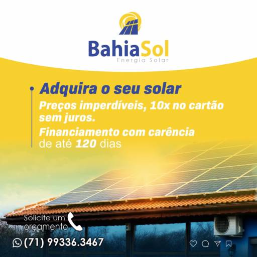 Empresa Especializada em Energia Solar por Bahia Sol Energia
