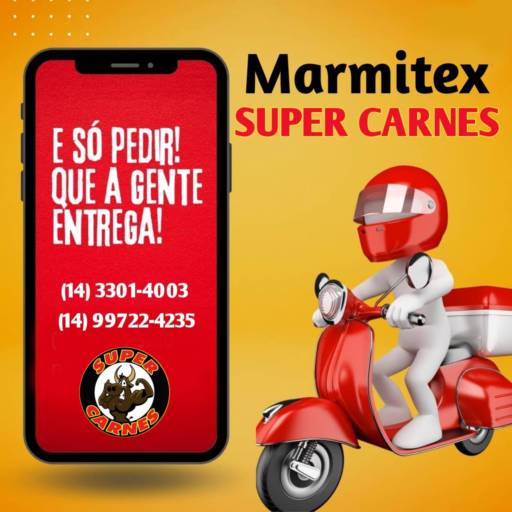 Comprar o produto de Marmitex em Açougues pela empresa Super Carnes em Marília, SP por Solutudo