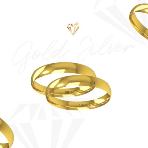 Aliança em Ouro por Gold & Silver- Jóias / Relógios