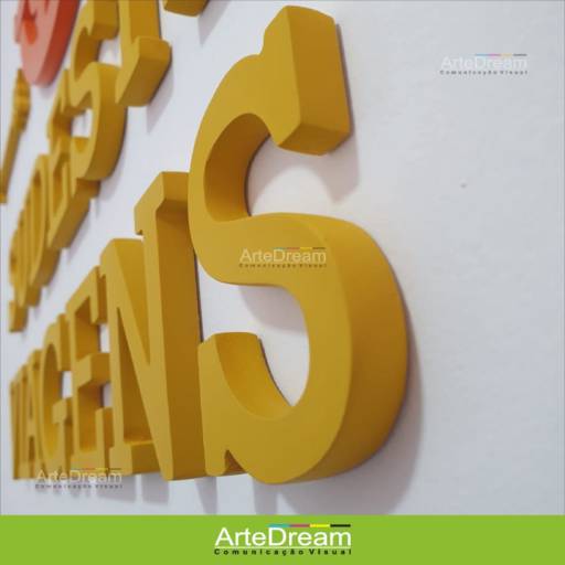 Letreiro de PVC em Bauru por ArteDream Comunicação Visual