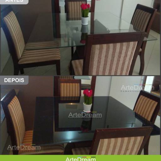 Adesivo de tampo de mesa em Bauru por ArteDream Comunicação Visual