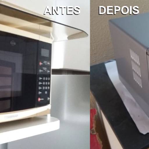 Envelopamento de Microondas em Bauru por ArteDream Comunicação Visual