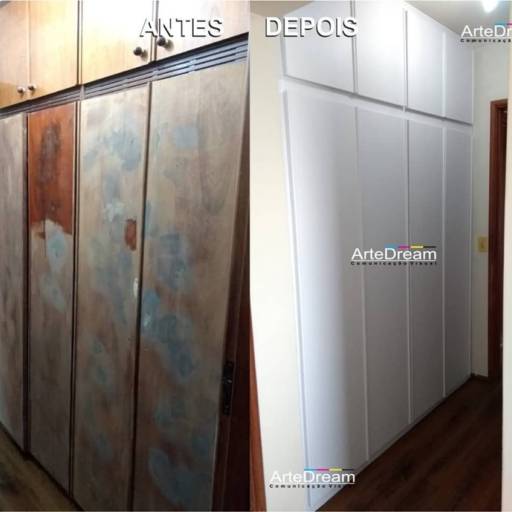 Envelopamento de móveis em Bauru por ArteDream Comunicação Visual