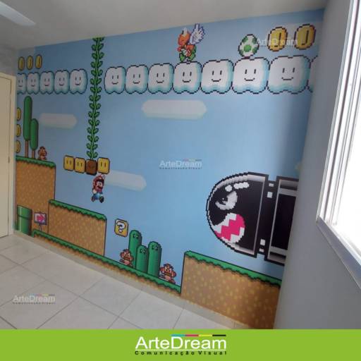 Adesivo de parede e papel de parede auto colante em Bauru por ArteDream Comunicação Visual
