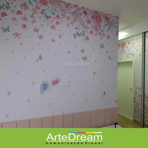 Adesivo de parede e papel de parede auto colante em Bauru por ArteDream Comunicação Visual