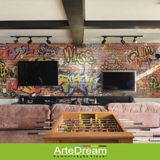Adesivo de parede e papel de parede auto colante em Bauru por ArteDream Comunicação Visual