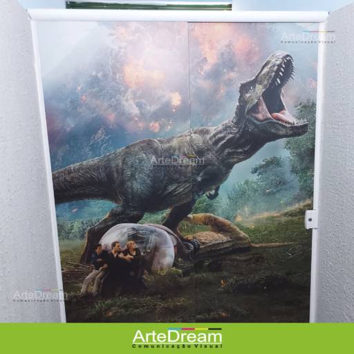 Adesivo em portas e blindex:  jateado, chapado, perfurado e cores em Bauru por ArteDream Comunicação Visual