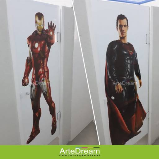 Adesivo em portas e blindex:  jateado, chapado, perfurado e cores em Bauru por ArteDream Comunicação Visual