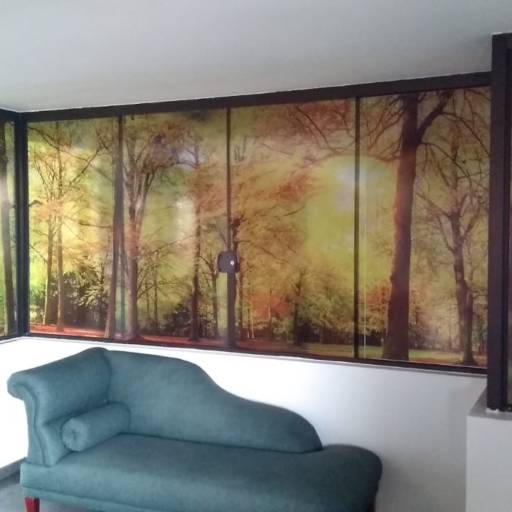 Adesivo de vitrine: recorte, jateado, chapado e perfurado em Bauru por ArteDream Comunicação Visual