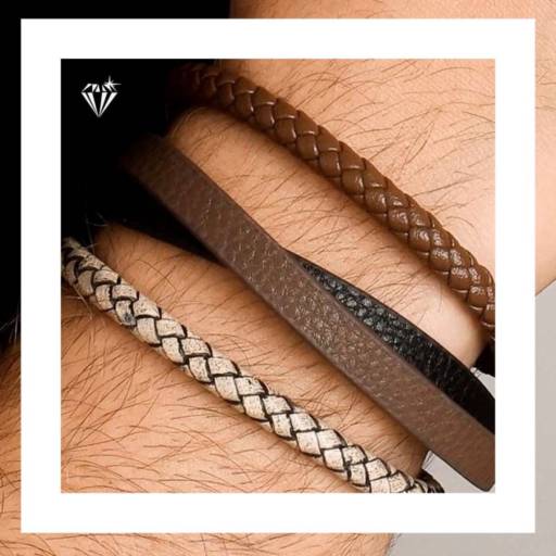 Pulseiras Masculinas por Gold & Silver - Ótica / Semi Jóias