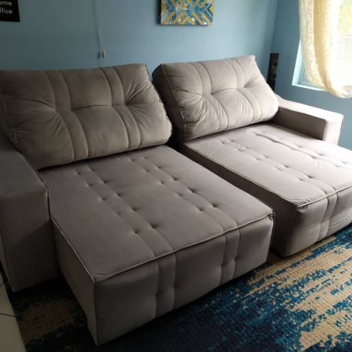 Higienização do sofá por Dr. Clean Joinville
