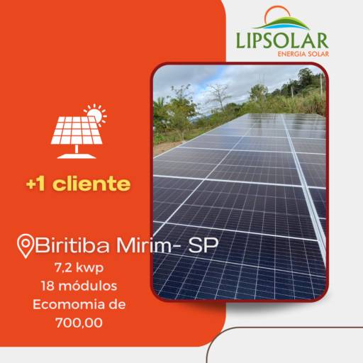 Empresa de Instalação de Energia Solar por LIPSOLAR
