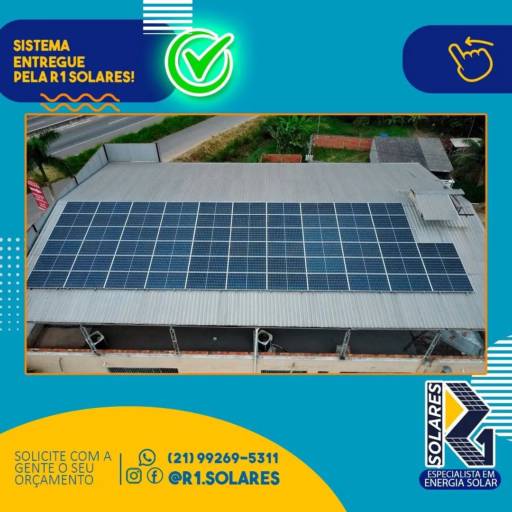 Comprar o produto de Energia Solar Off Grid em Energia Solar pela empresa R1 Solares em Itaguaí, RJ por Solutudo