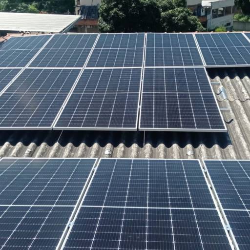 Instalação de carport solar