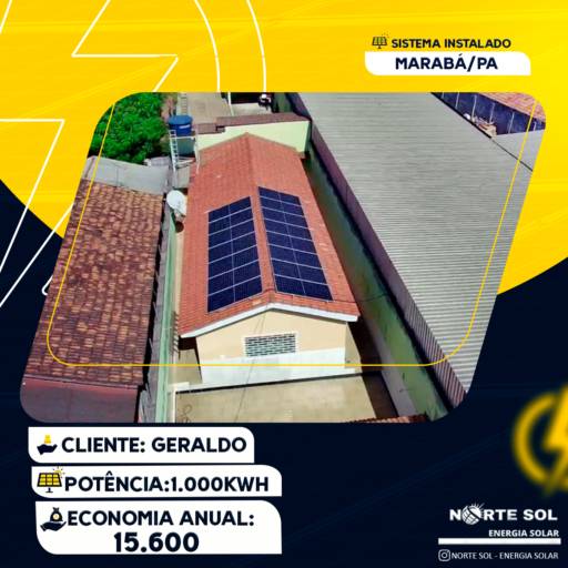 Comprar o produto de Energia solar fotovoltaica em Energia Solar pela empresa Norte Sol Energia Solar em Marabá, PA por Solutudo
