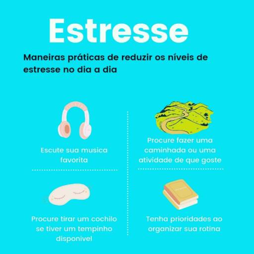 Maneiras de reduzir o estresse por Psicólogia clinica - Presencial e Online - Larissa Courbassier